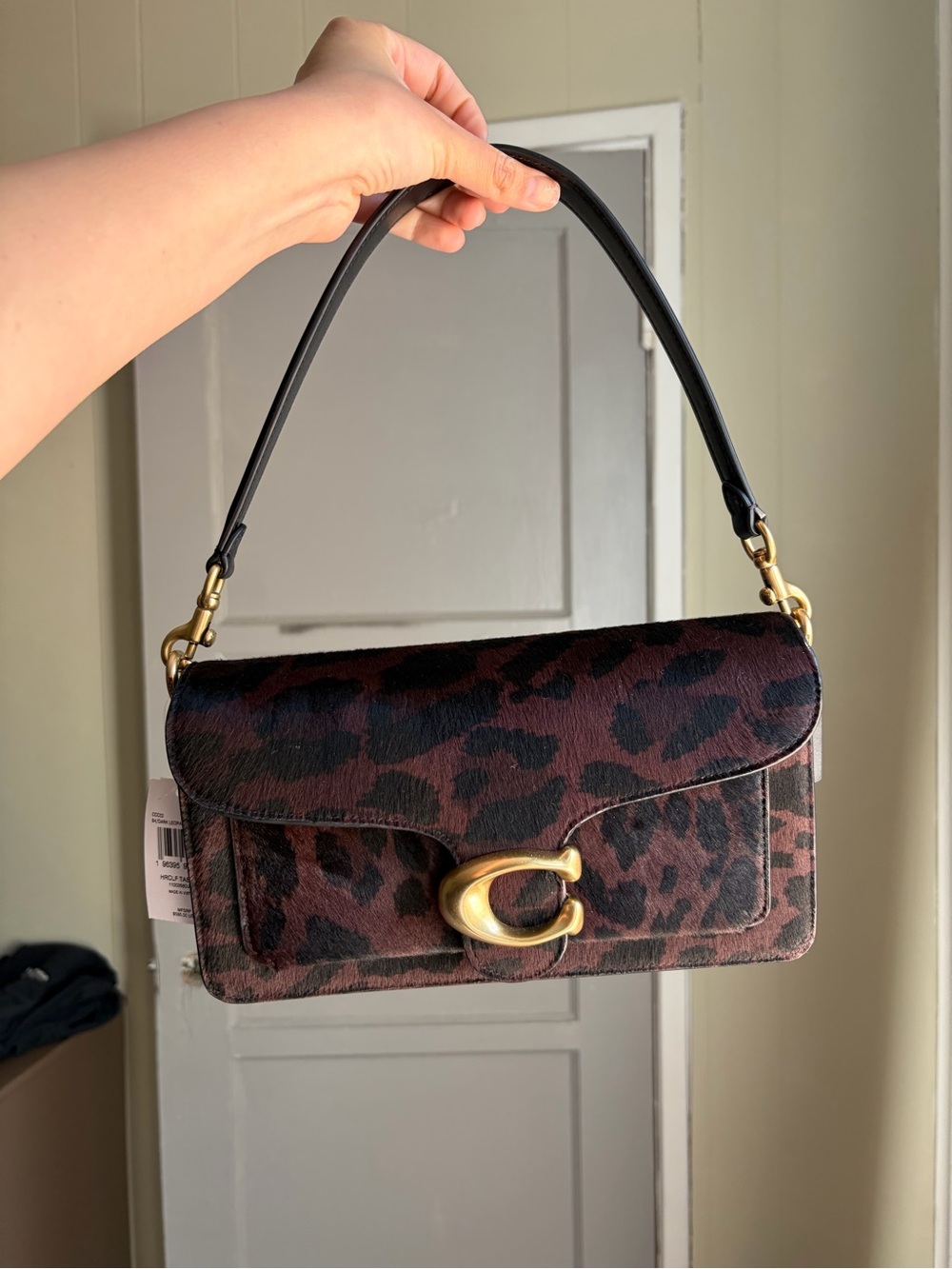 Coach Tabby 26 Haircalf
 Leopard Print
